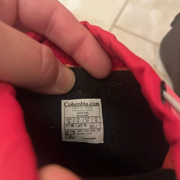 Columbia unisex-child Childrens Powderbug Plus II snow / rain boots / SZ Kids 10 - Picture 4 of 5